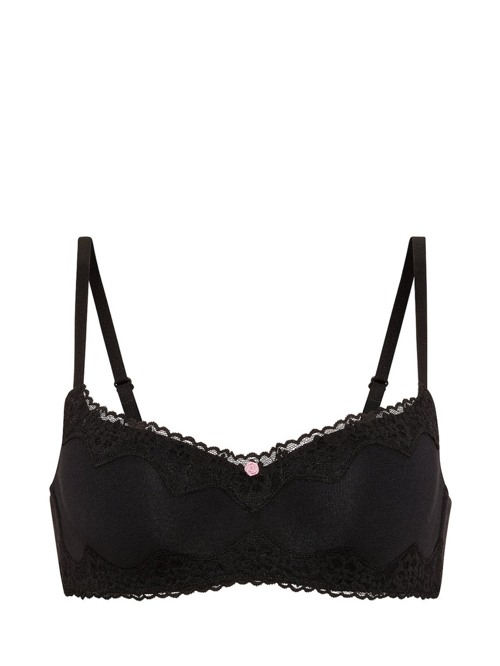 Victoria Secret Cotton Shadow Stripe Balconette Bra